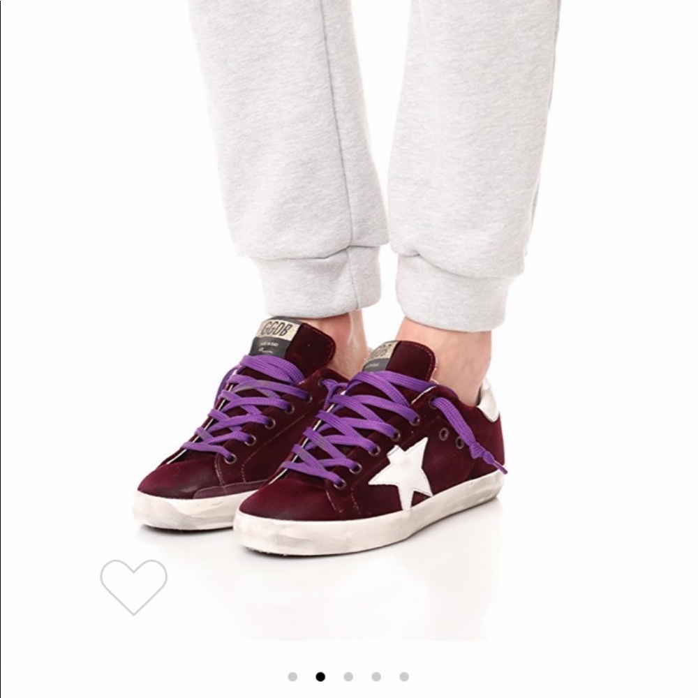 Golden goose sneakers. Worn once to an event !